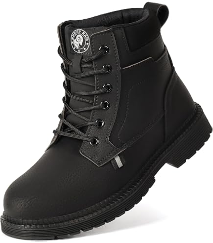 Amazon.com: TOSAFZXY Work Safety Boots for Men Durable Crazy-Horse