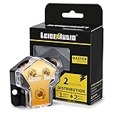 LEIGESAUDIO 0/2/4 Gauge in 4/8 Gauge Out 2 Way Amp
