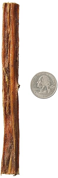 AMAZON BRAND – WONDER BOUND BEEF GULLET STICKS DOG TREATS, 5-6 INCH, PACK OF 25, HIGHLY DIGESTIBLE, MINIMALLY PROCESSED, 7.05 OUNCE, 25 COUNT (PACK OF 1)