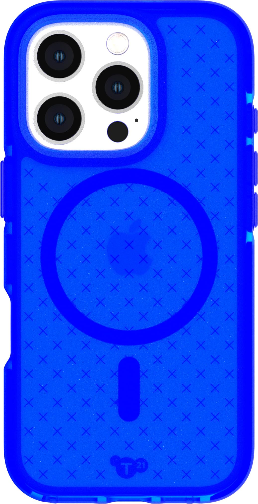 Tech21 EvoCheck for iPhone 16 Pro Compatible with MagSafe - Impact Protection Case - in Cobalt Blue