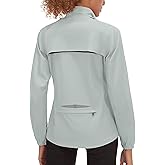Little Donkey Andy Women's Lightweight Waterproof Cycling Jacket with Removable Sleeves for Biking Running Golf