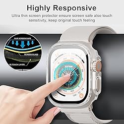 BHARVEST 3-Pack Case for Apple Watch Ultra 2