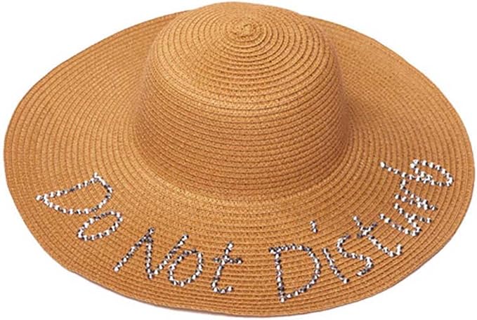 do not disturb sun hat