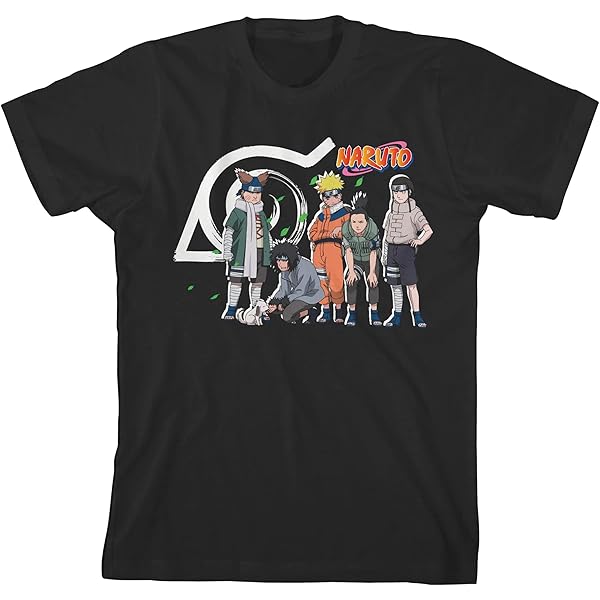 Amazon.com: Naruto Classic Rescue Team for Sasuke Crew Neck