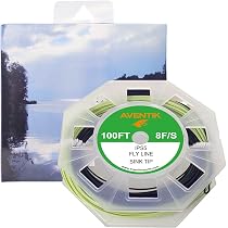 Ligne De Pêche à La Mouche Aventik - Pointe Coulée Rapide 30m IPS 5-6 Avec Boucle Soudée Pour Lancer Précis