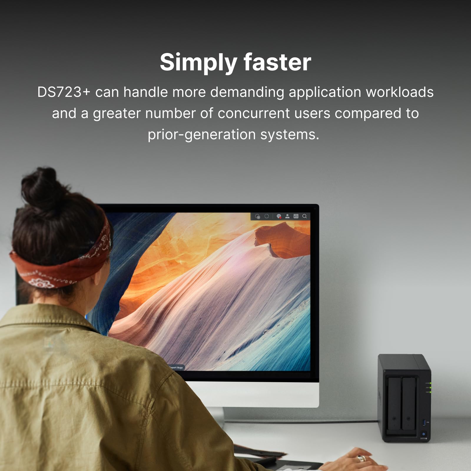 Synology 2-Bay DiskStation DS723+ (Diskless)