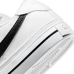 NIKE Men's Court Legacy CNVS Walking Shoe, White