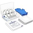 SEABIRD Wound Closure Device, Emergency Laceration Closures Kits 6Pcs, Bandages for Wound Care, Hospital Grade Rapid Skin Closure for Home Outdoor, Painless Wound Closure Strips Without Stitch, White