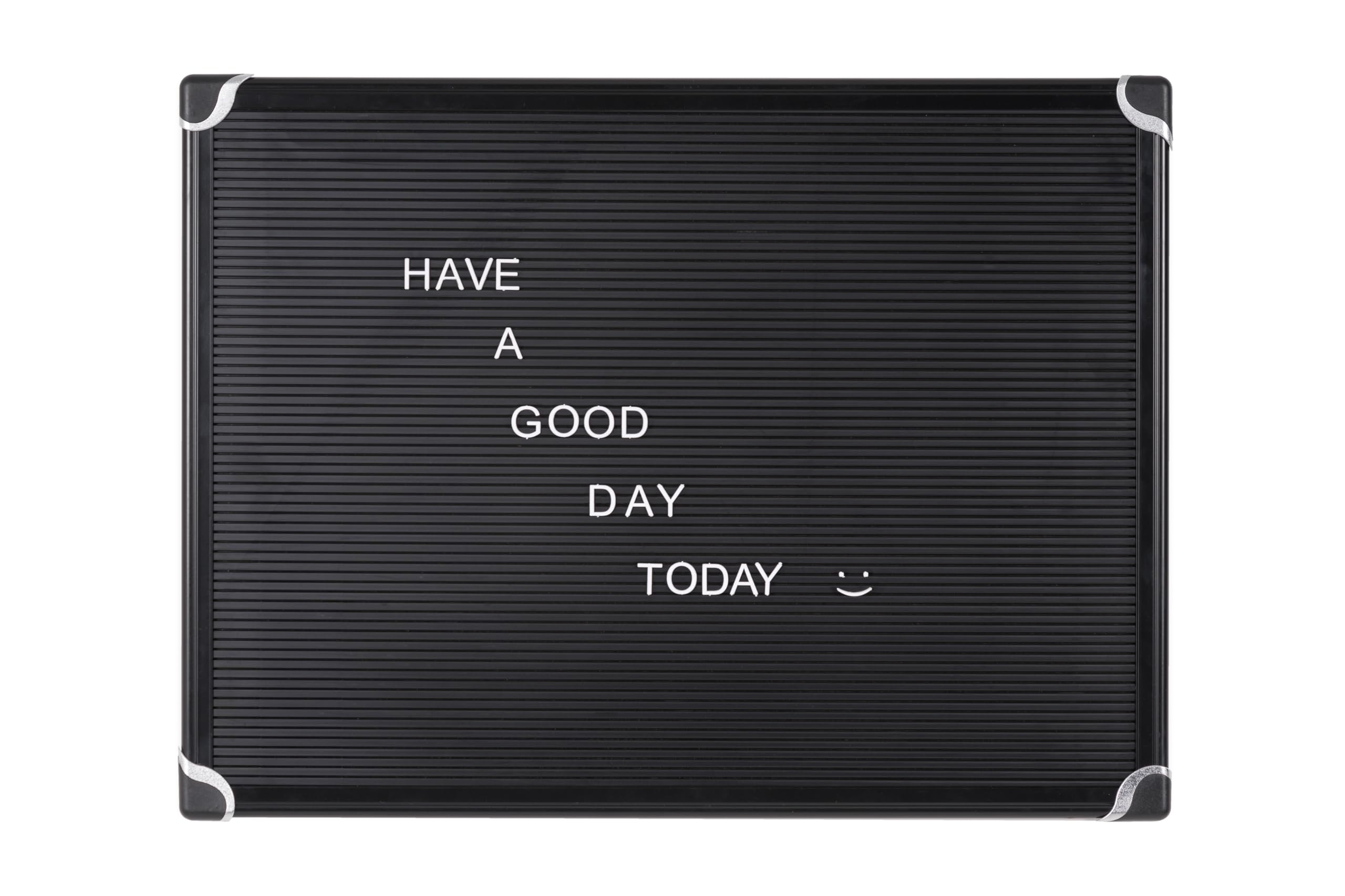 Bi-Office LET02011810 Letter Board with Aluminium Frame 600 x 450 mm