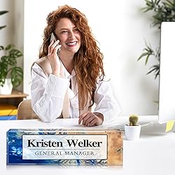 Custom Office Name Plate for Desk - Desk Name Plate