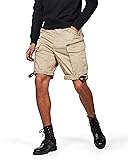 G-STAR Rovic Zip 3D Relaxed Fit Cargo Short, Dune, 36