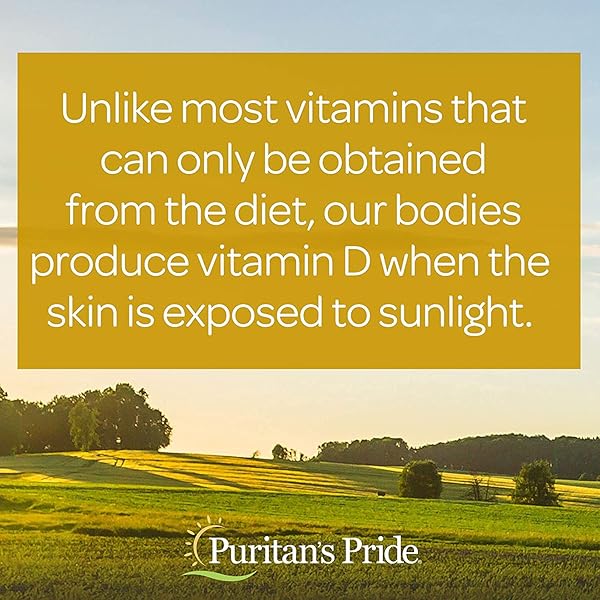 PURITAN’S PRIDE VITAMIN D3 10,000 IU-100 SOFTGELS