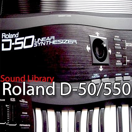 Amazon Com For Roland D 50 550 Large Original Factory And New Created Sound Library Editors On Cd Or Download Musical Instruments