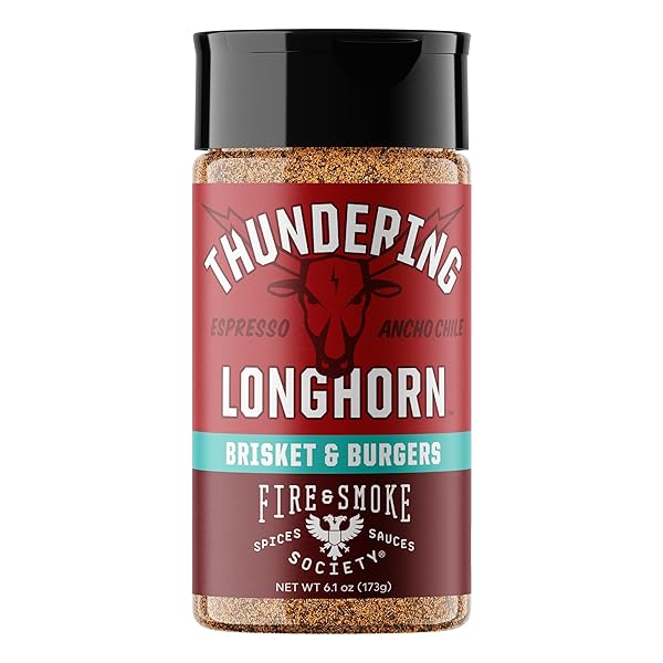 FIRE & SMOKE SOCIETY THUNDERING LONGHORN STEAK SEASONING...