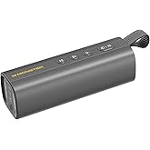 Monster S290 Bluetooth Speaker, Portable Bluetooth Speaker With 30W Loud Stereo Sound, Bluetooth 6.0, 15H Playtime, TWS Pairing, Support AUX/TF Card, IPX6 Waterproof Wireless Speaker for Home, Outdoor