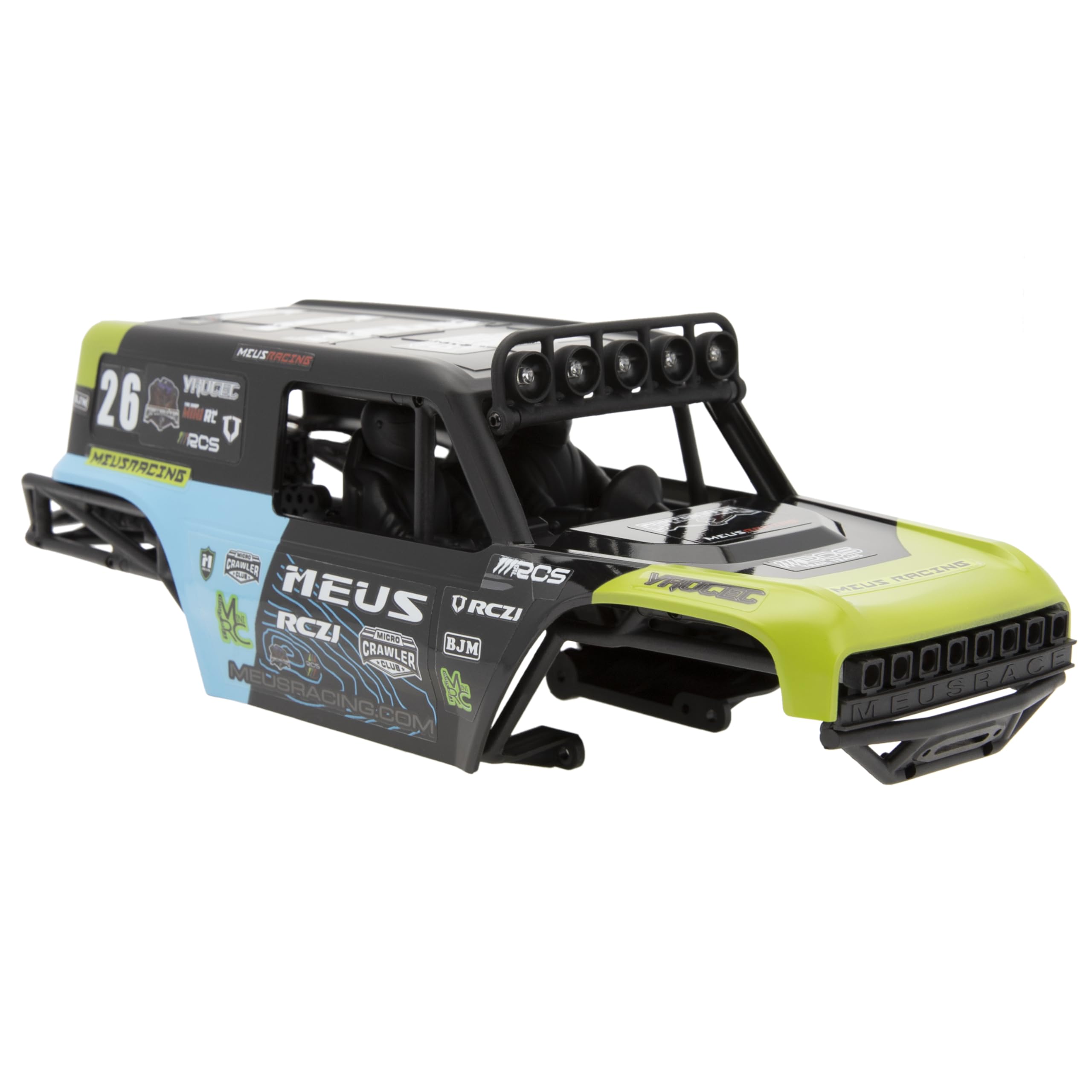 MEUS Racing MB18 TRX4M Body and Chassis Frame Kit for Traxxas TRX4M ...