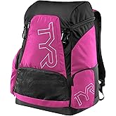 TYR Alliance Backpack - Wet/Dry Athletic Gym and Pool Bag for Men and Women - Separate Wet/Dry Compartments, 45L Capacity, Ergonomic, Water-Resistant - Available in Team Colors