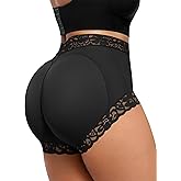 Lover-Beauty Butt Lifting Panties Tummy Control Shapewear for Women No Pad Faja Shorts Lace Booty Lifting Shapewear
