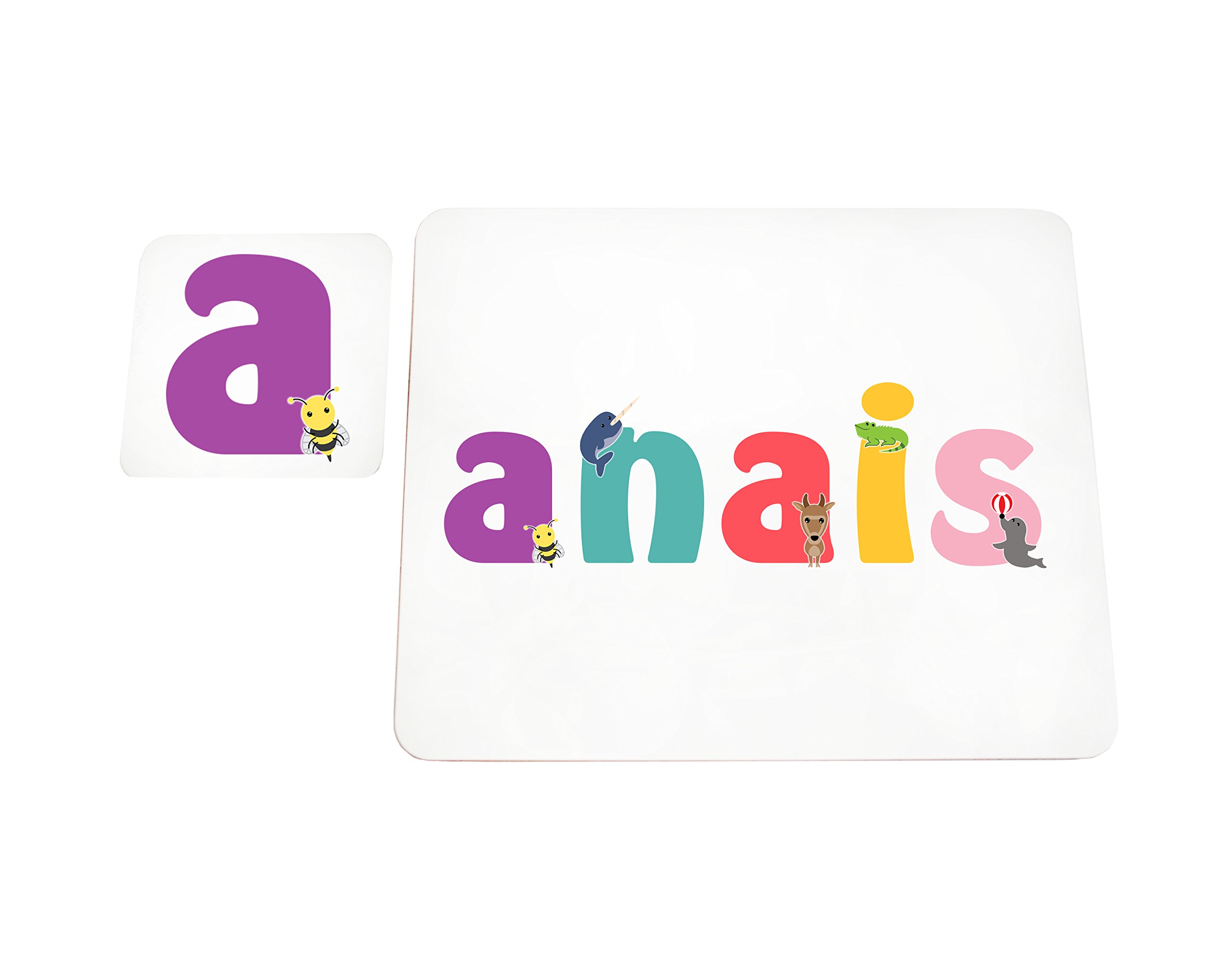 Little Helper with Coaster Doily Style Example Girl/The Name of Colourful Anais