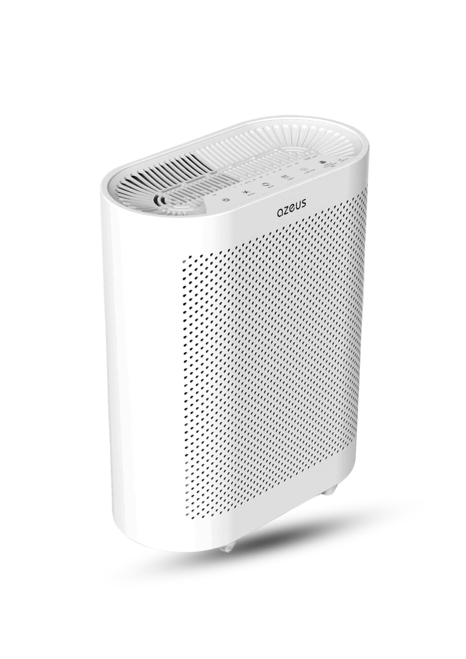 AZEUS True HEPA Air Purifier | for Home, up to 1080 sq ft Large Room, Office or Commercial Space | Filter 99.97% Pollen, Smoke, Dust, Pet Dander | Auto Mode | Air Quality Sensor | Night Light