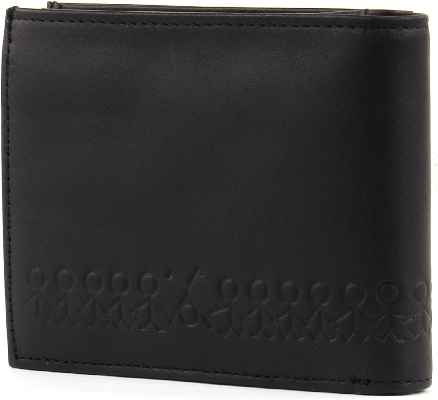 Oxmox Purse Leather Pocketbörse Jumping Jack Embossed Black - Image 4