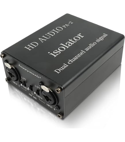 Amazon.com: Ebtech HE-2-XLR Hum Eliminator 2-Channel Box with XLR
