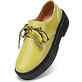 BEAUSEEN Women's Vegan Leather Platform Chunky Loafers Clssic Penny Loafers Slip On Comfort Business Work Office Dress Walking Shoes