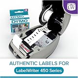 DYMO LabelWriter Large Address Labels 36x89 mm Roll of 260 Black on White view 6