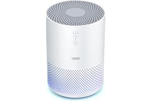 Очистители воздуха TOPPIN HEPA для домашних животных, волос для спальни с УФ-светом, очиститель воздуха от пыли, запахов, дыма, пыльцы, устранения Da