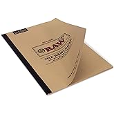 RAW Rawlbook | 10 Pages of Classic Original RAW Paper Tips - All Laid out in Tearable Sheets | Made for Insanely True Smokers