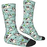 Majoug Dachshund Socks, Novelty Dachshund Socks Crew Socks for Men and Women, Funny Crazy Socks Winter