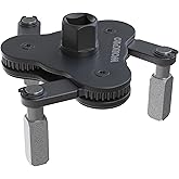 WORKPRO Universal Oil Filter Wrench Adjustable (2-3/8 to 3-3/4"), Magnetic Oil Filter Removal Tool, Oil Filter Change Set, Ideal for Engine Filters, Conduit, &amp; Fittings&hellip;