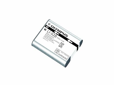 Olympus LI-92B Li-Ion Akku für TG-Tracker, XZ-2, TG-5, TG-4, TG-3,TG-2, TG-1, SH-50, SP-100
