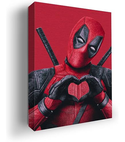 Set Di 2 Poster Deadpool – Grupo Erik – 38x52 Cm – Carta Lucida 157 G/m² – Con Mastice Adesivo Incluso – Regalo Ufficiale