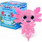 GSOOUOLD Axolotl Squishy Stress Ball, Soft TPR Fidget Toy for Kids Adults | Non-toxic soft TPR, slow rebound, satisfying squeeze, sensory stress relief toy for kids &amp; adults