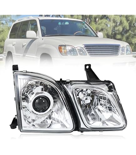 Amazon.com: AmeriLite Chrome Projector Headlights Ultra Bright LED