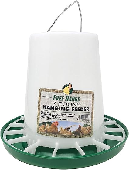 Amazon Com Harris Farms Plastic Hanging Poultry Feeder 7 Pound