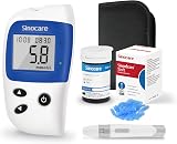 Sinocare Safe-Accu2 Blood Glucose Monitor 25 Strips Large LCD 200 Memory