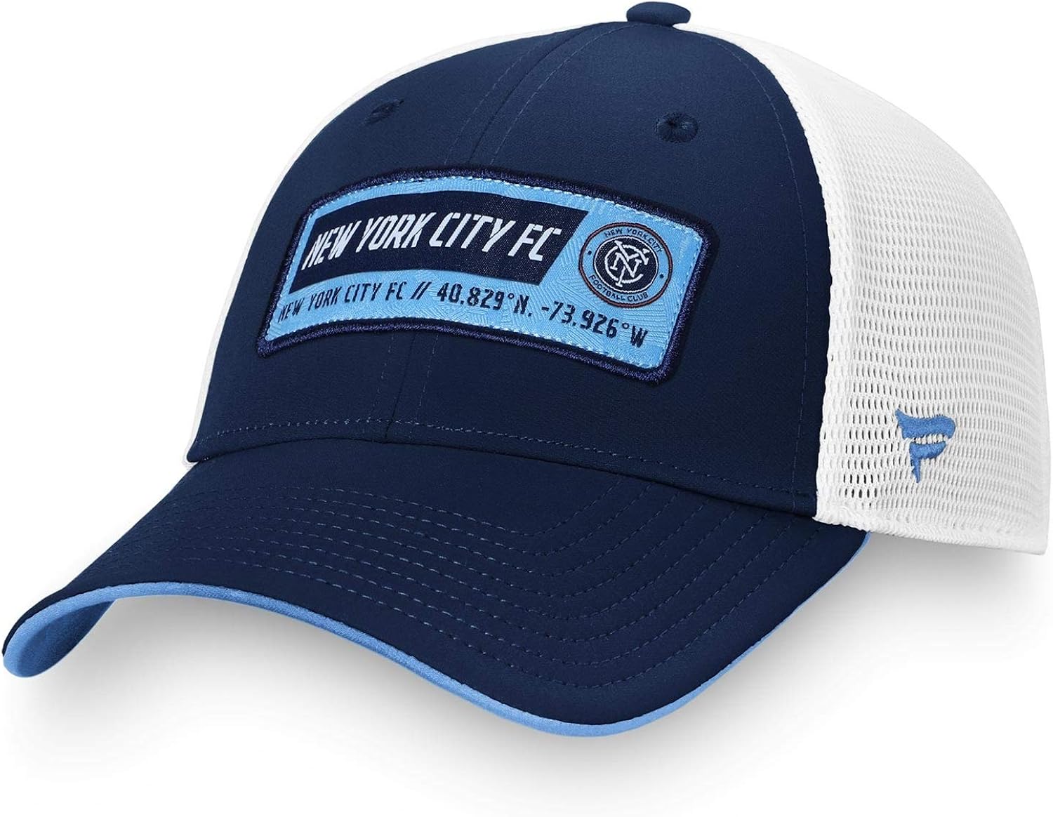 Fanatics New York City FC Iconic Defender Adjustable MLS Cap Navy, One