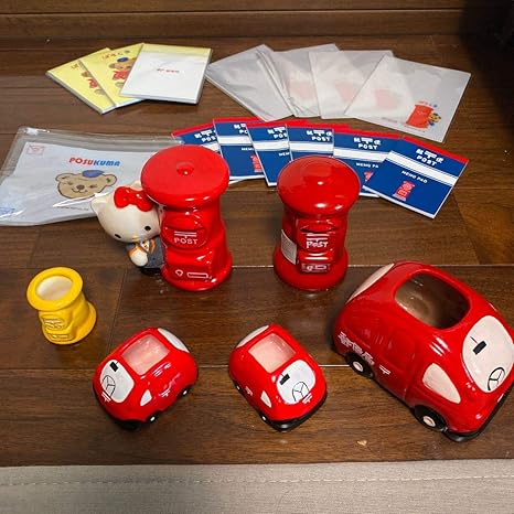 Amazon Co Jp 郵便局 非売品 ノベルティ ぽすくま ポスト ハローキティ ホビー