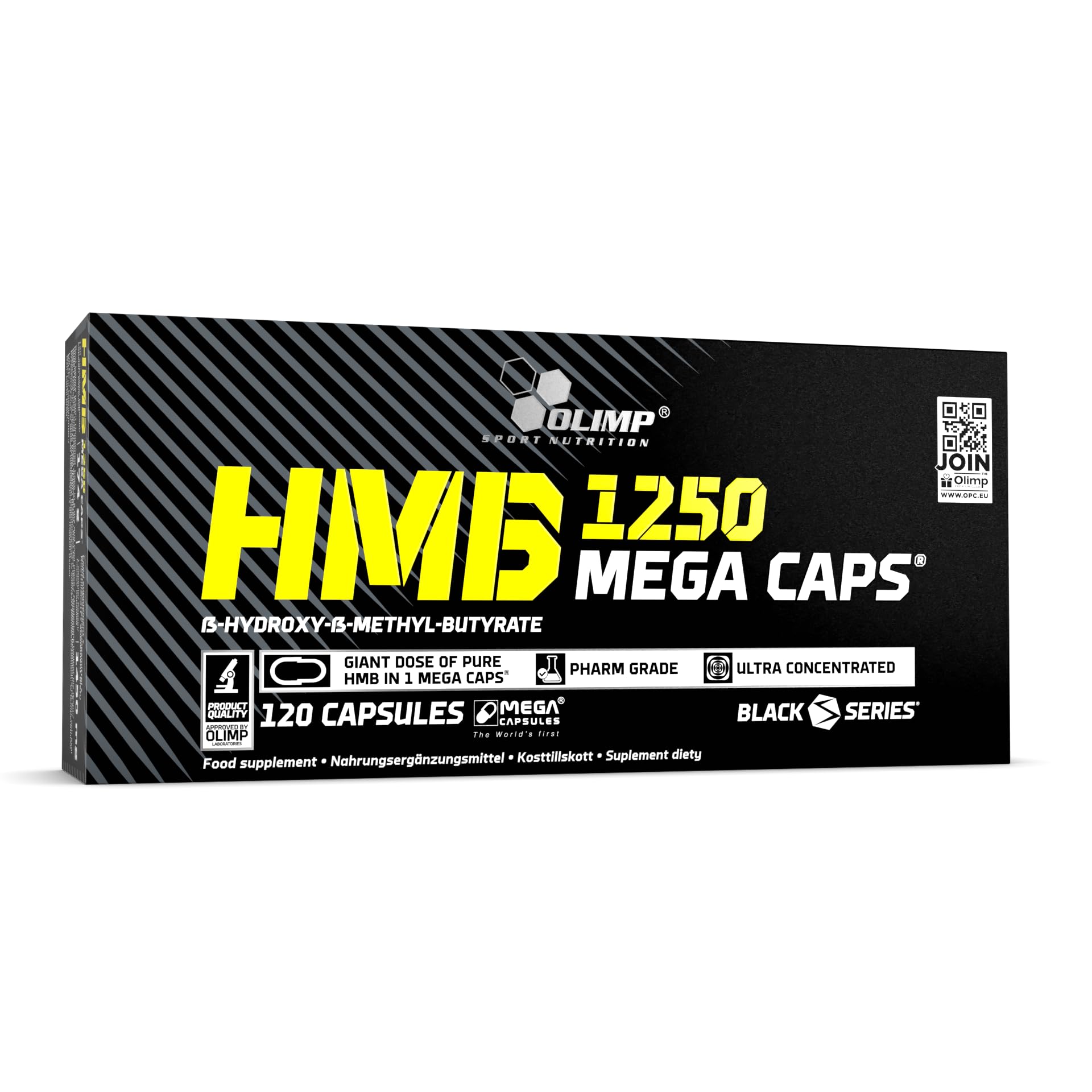 OLIMP SPORT NUTRITION Olimp HMB Mega Caps 120 Capsules