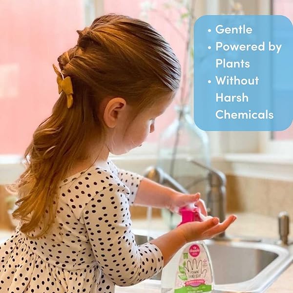 DAPPLE FOAMING HAND SOAP, GENTLE HAND WASH BABY SOAP, HYPOALLERGENIC FOR SENSITIVE SKIN, POWERED BY PLANTS, LAVENDER, 13 FL OZ (PACK OF 1)