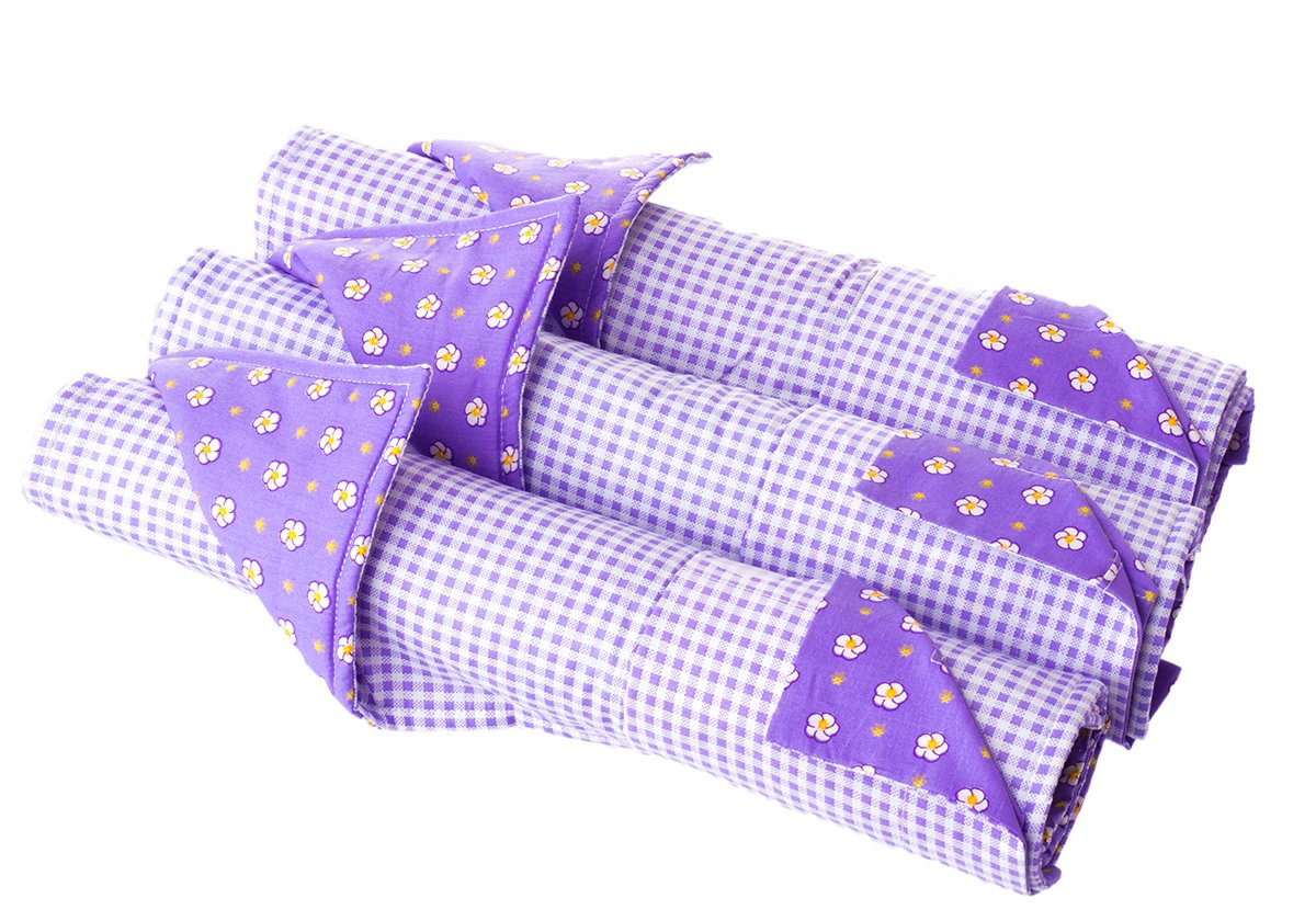 Laurent Doll Lavender Linen Set for 18" Doll Triple Bunk Bed