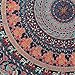 Labhanshi Hippie Tapestry, Hippy Mandala Bohemian Tapestries, Indian Dorm Decor, Psychedelic Tapestry Wall Hanging Ethnic Decorative Tapestry, 85 X 55 Inches (Multi Color)