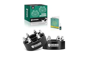 YHTAUTO 6x4.5 Hub Centric Wheel Spacers 2 inch Compatible with Nissan, Suzuki Models, Frontier, Pathfinder, Xterra, Equator T