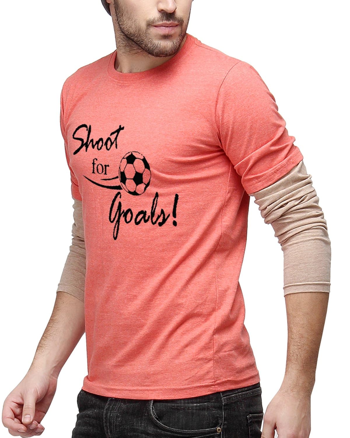 campus sutra men's cotton t-shirt