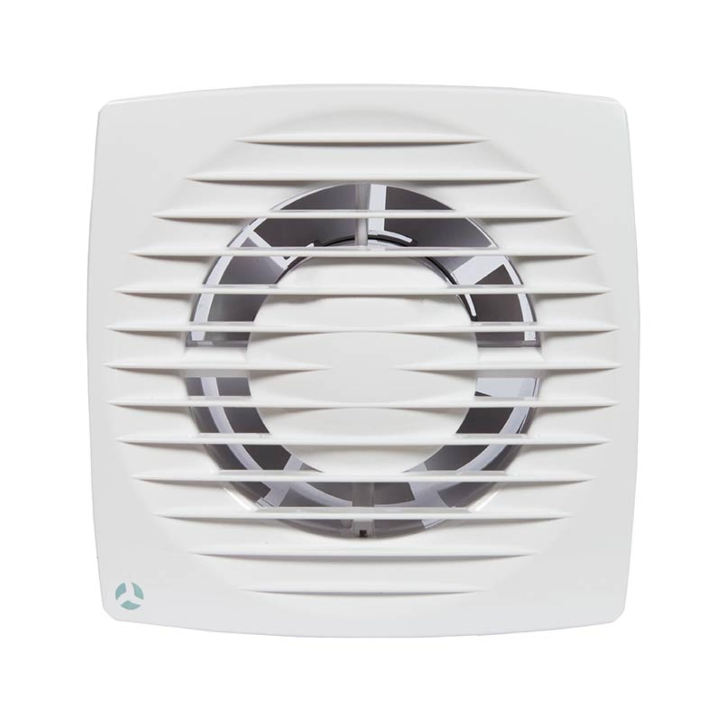 Airflow Aura 100HT Bathroom Extractor Fan – Humidity Sensor (60-90% RH) with Timer, Quiet 26 dB, IPX4, 50 m³/h, 100mm Duct