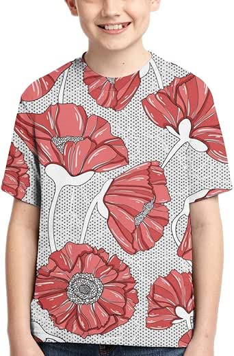 Download Amazon.com: Seamless Floral Poppy Pattern Vector Image_438 ...