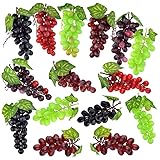 15pcs Artificial Grape Large Lifelike Artificial