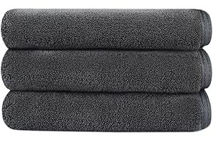 Sinland 3 Pack Microfiber Facial Cleaning Cloths Plush Makeup Removing Cloths Fast Drying Washcloth with Silky Satin Edging G